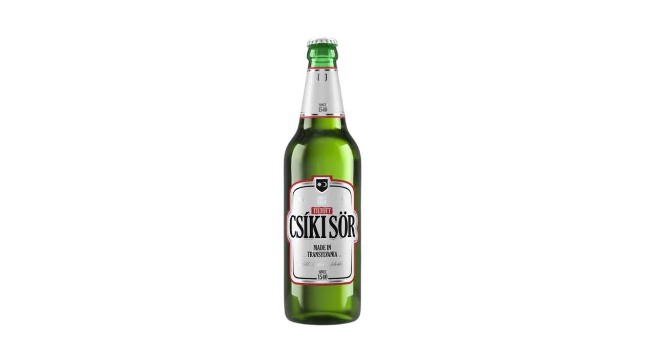Csíki Beer (lager) - 330 ml.