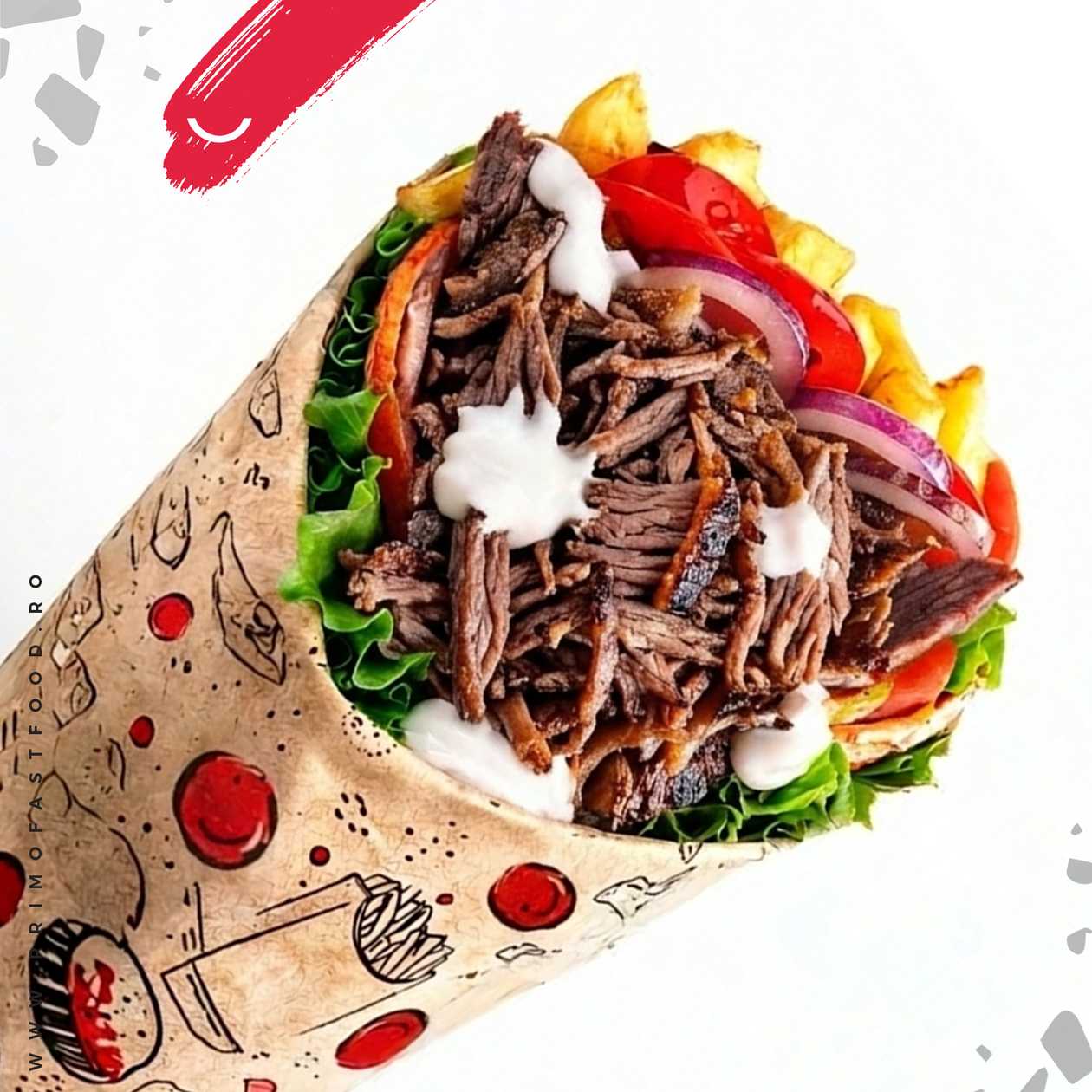 Primo Large Mixed Shawarma
