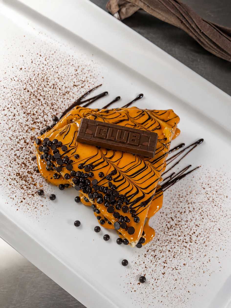 Club orange special crepe🍫🍊