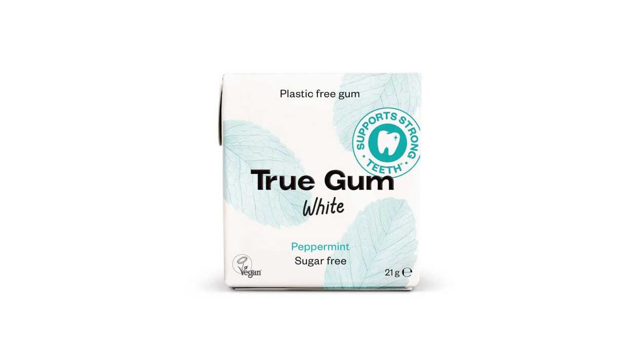 True Gum White chewing gum 21g