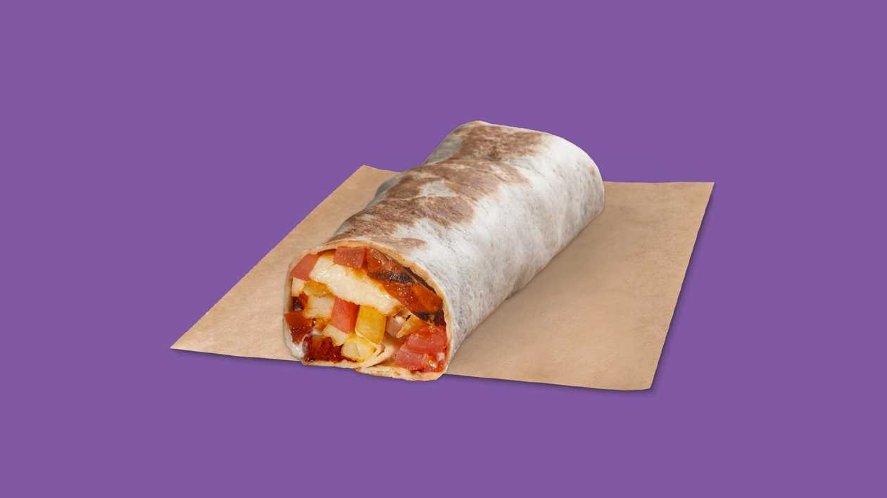 Halloumi Burrito Sweet Chili