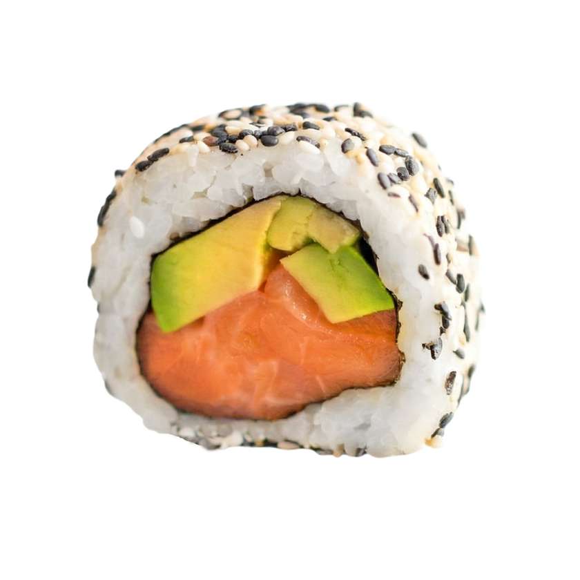 Salmon & avocado (8 buc)