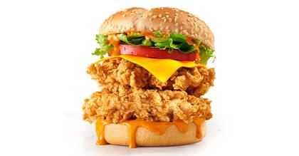 Double Crunch Burger
