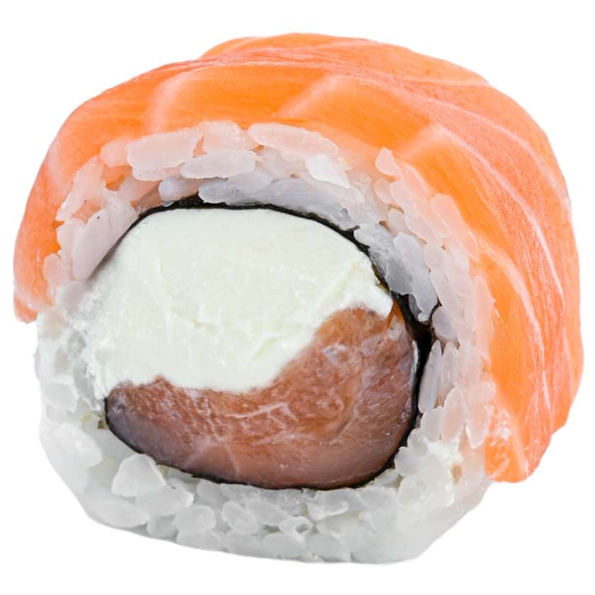 Double salmon roll (8 buc)