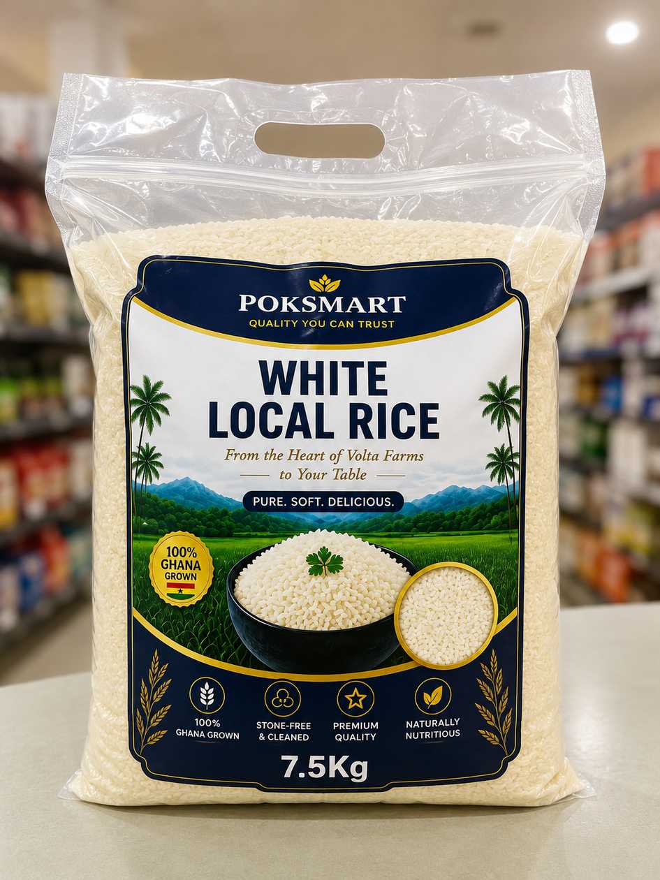 🌾 POKSMART WHITE LOCAL RICE 🌾. Delicious. 🍚