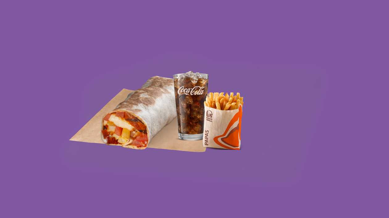 Halloumi Burrito Ranch Regular Meal