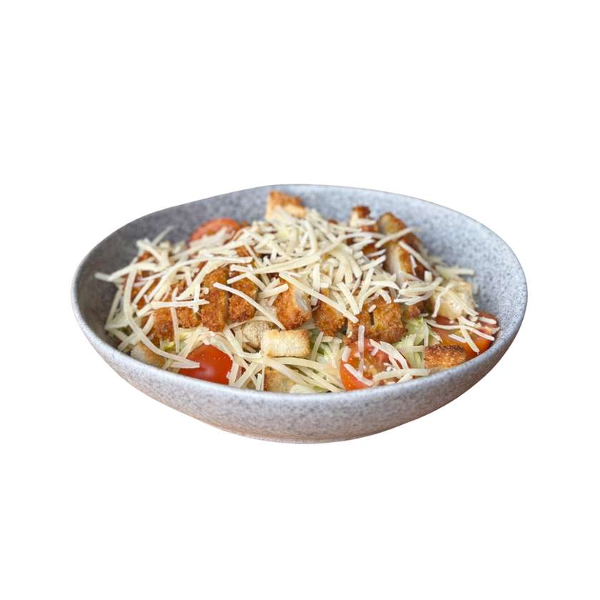 Caesar salad with chicken