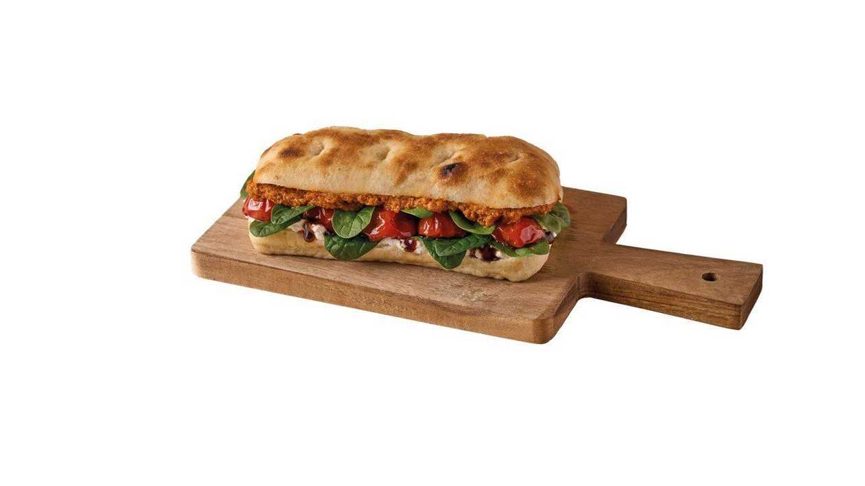 Schiacciata z ricottą i pesto