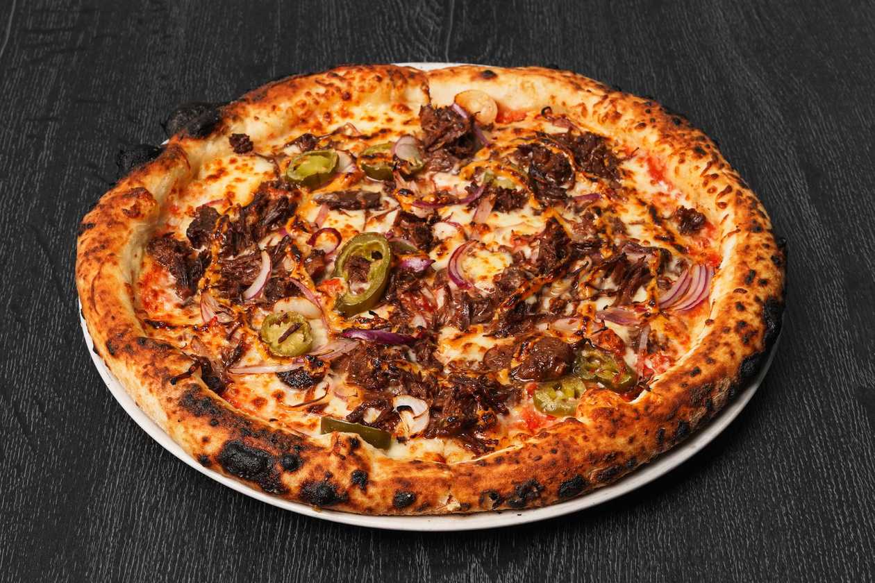 Pizza con Carne tritata