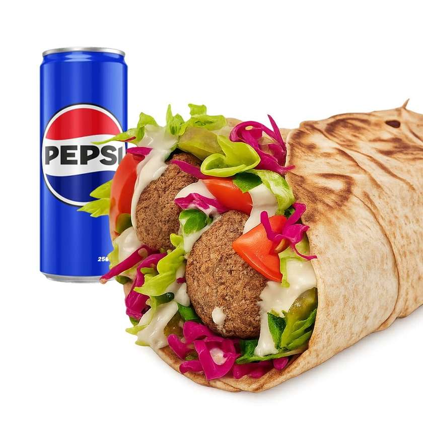 Falafel Sandwich cu suc doza 250ml