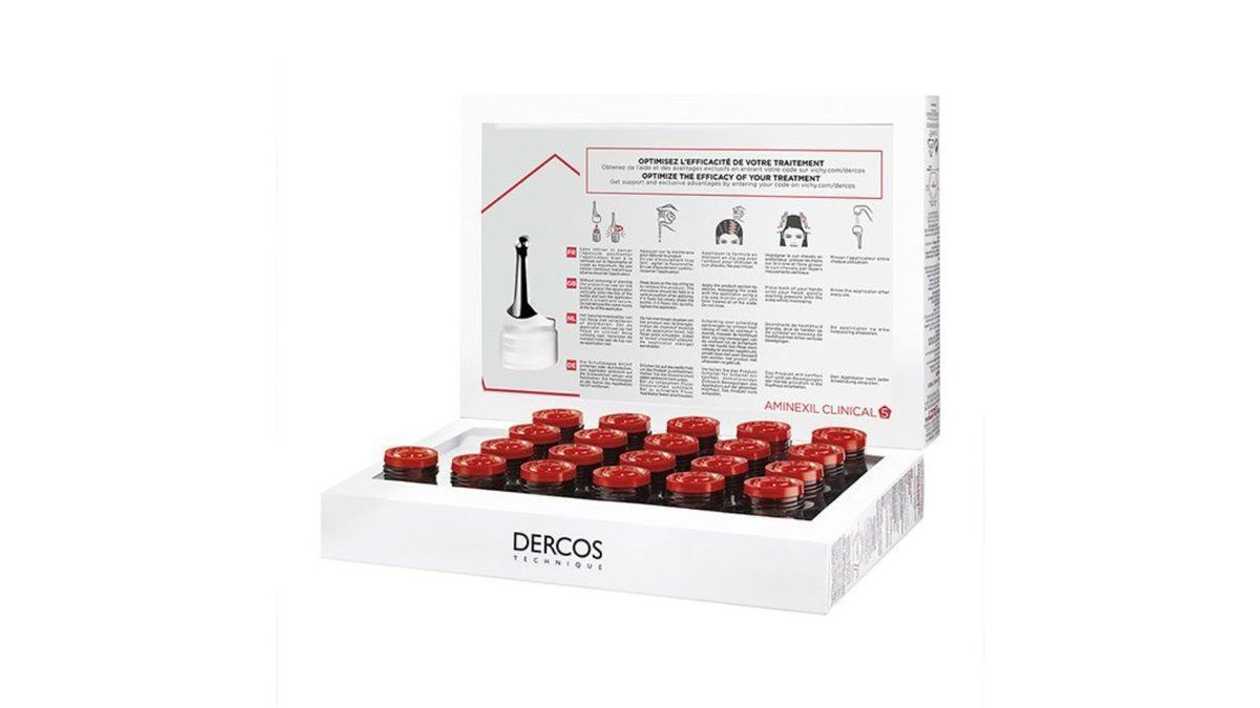 Vichy Dercos Aminexil Clinical 5 Anti-Hair Loss Ampoules