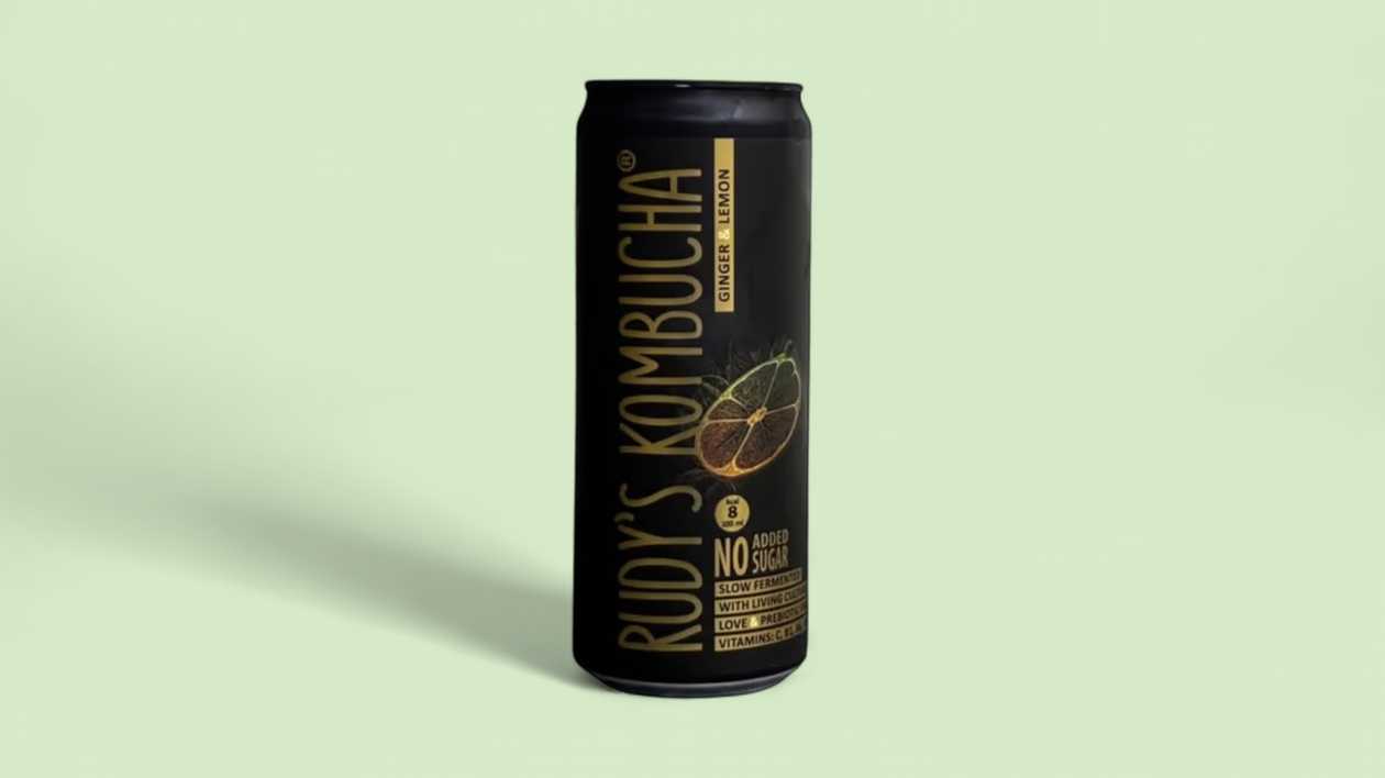 Rudy's kombucha - Citrina ir imbieras