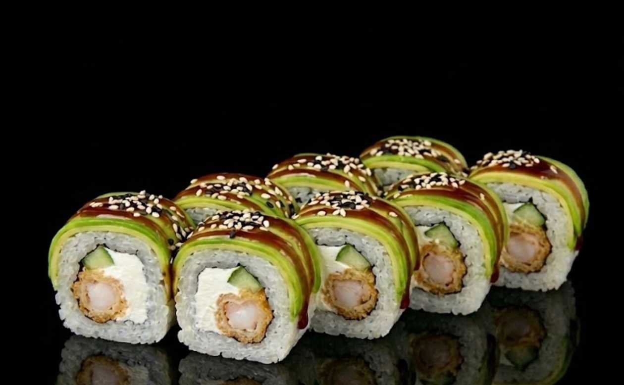 Tempura Shrimp with Avocado