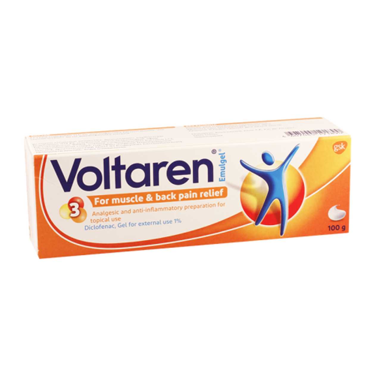 Voltaren Emulgel Gel 1% 100g Tube #1