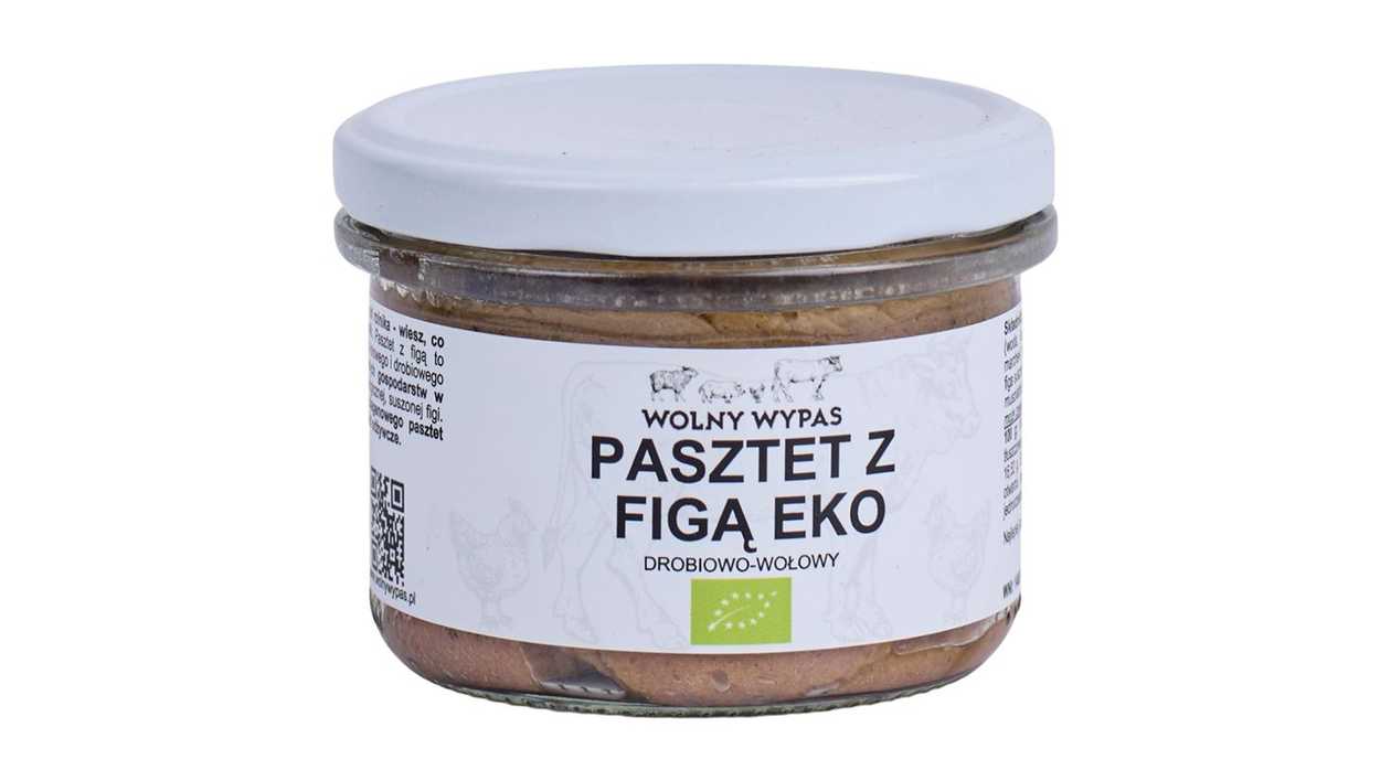 Pasztet z figą ekologiczny 180 g