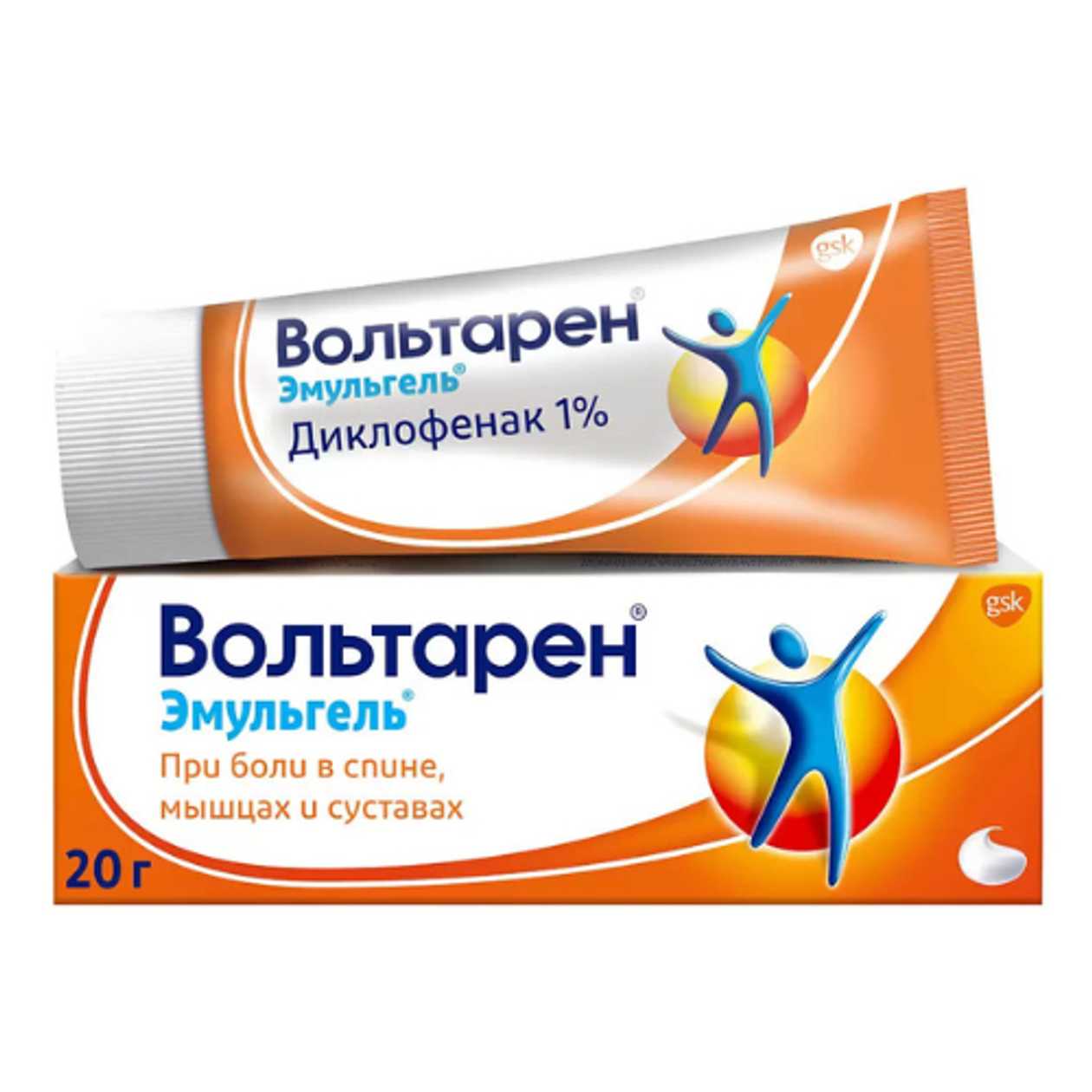 Voltaren Emulgel Gel 1% 20g Tube #1