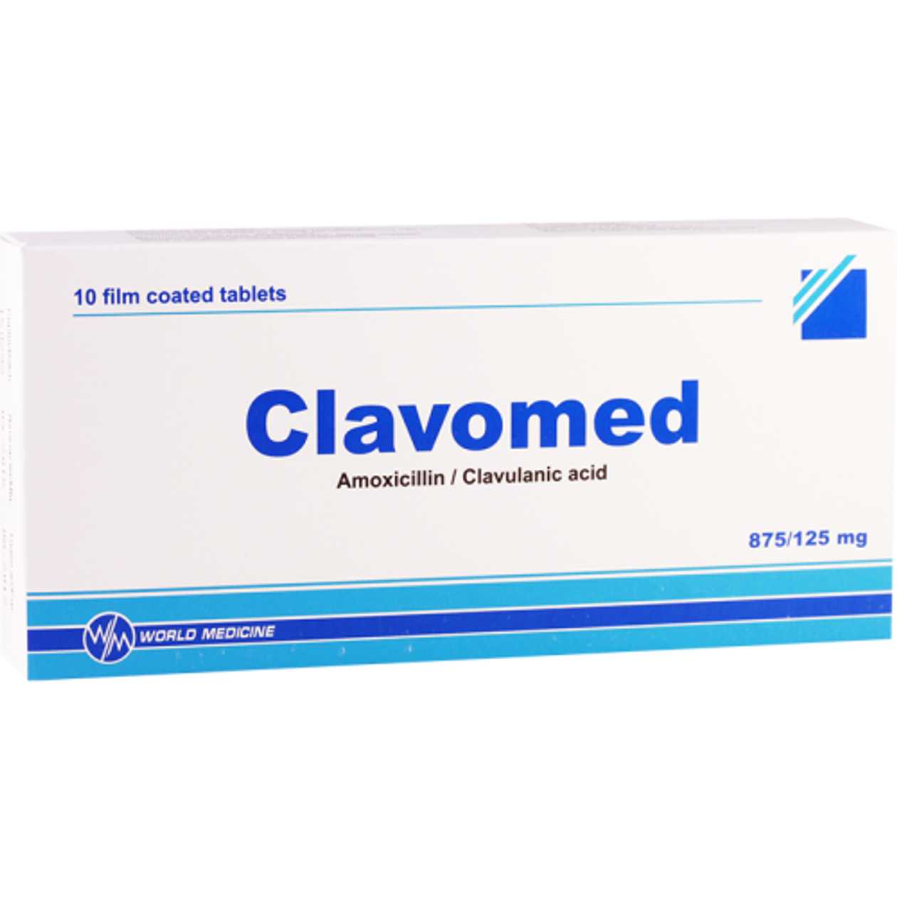 Clavomed Tablet 875mg + 125mg #10