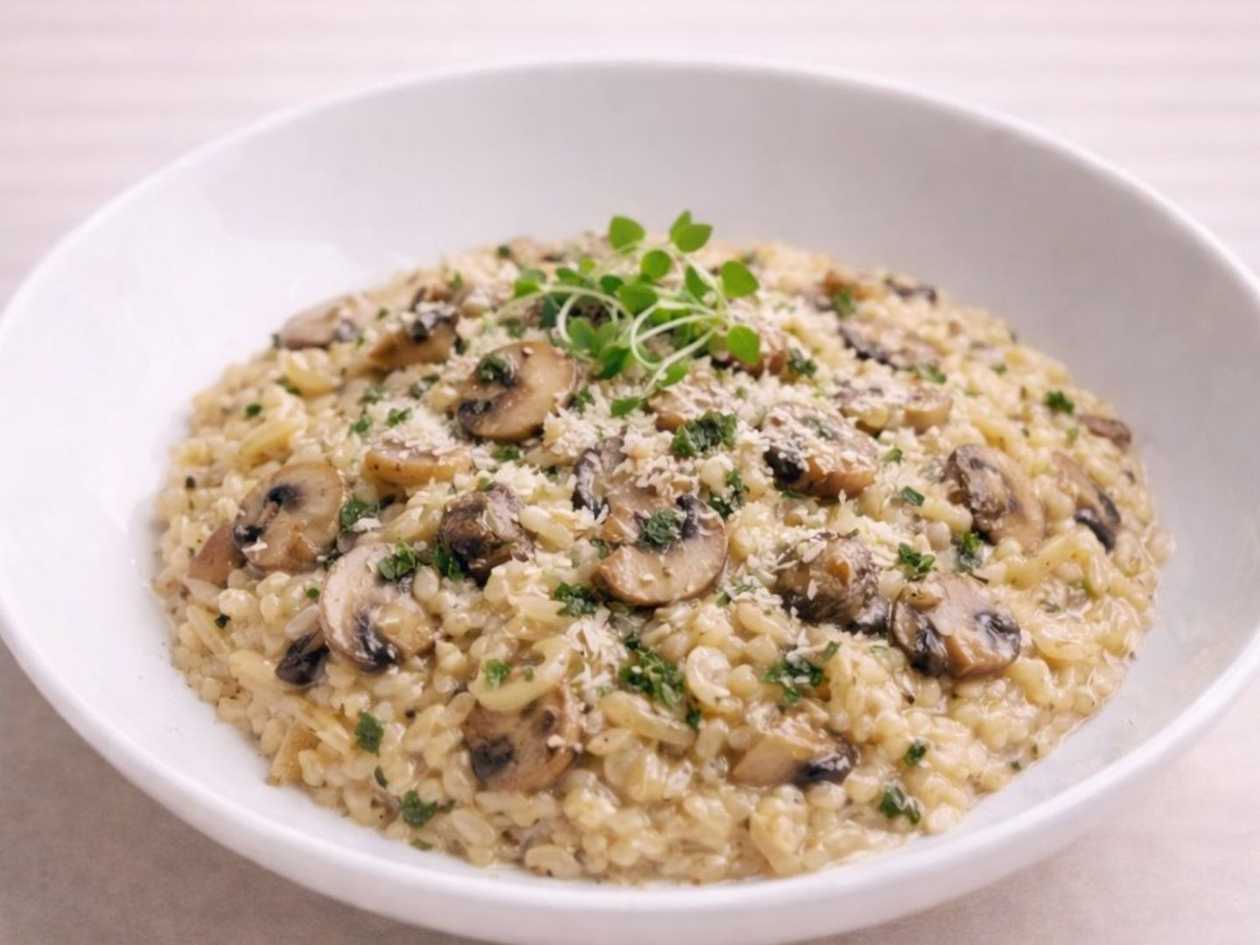 RISOTTO AL FUNGHI PORCINI