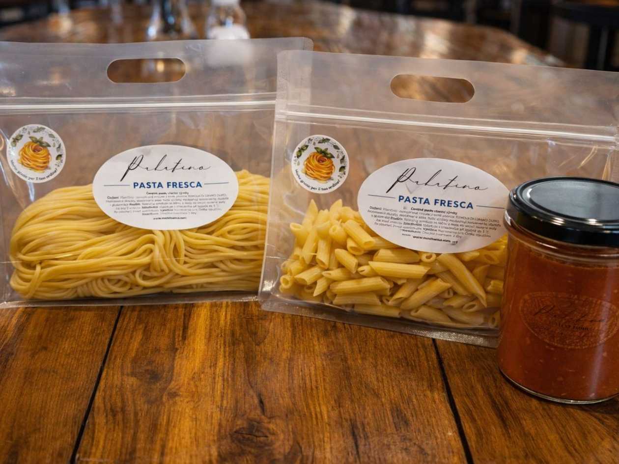 Set Pasta Fresca & loupaná rajčata