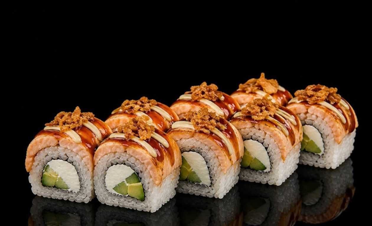 Grilled Salmon Roll