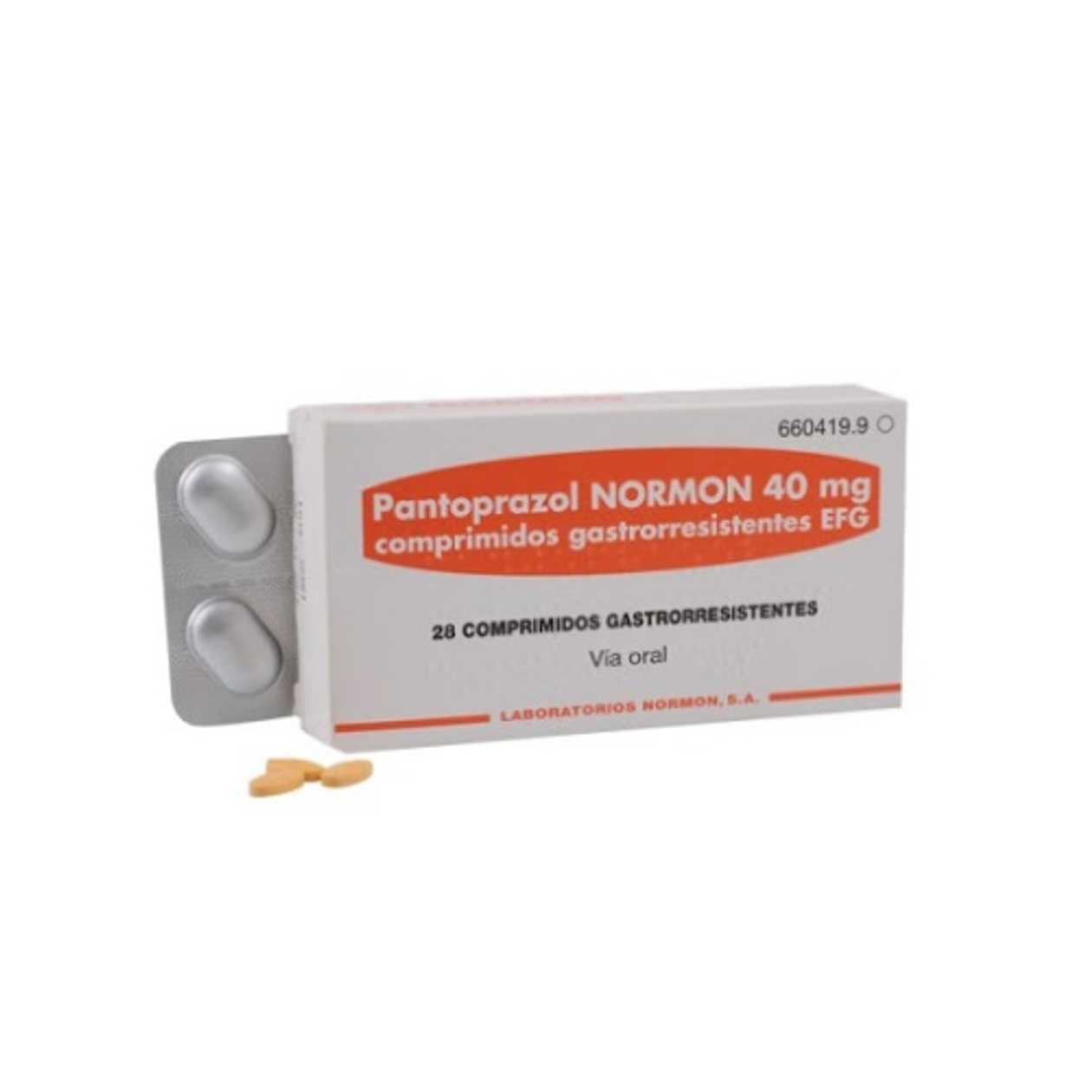 Pantoprazole Normon Tablets 40mg #28