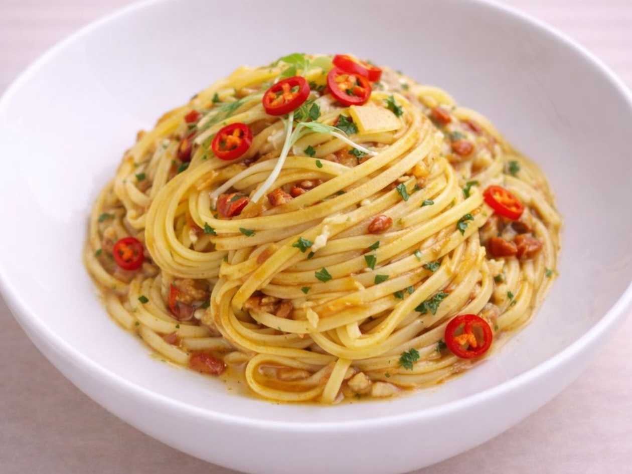 LINGUINE AGLIO, OLIO E PEPERONCINO