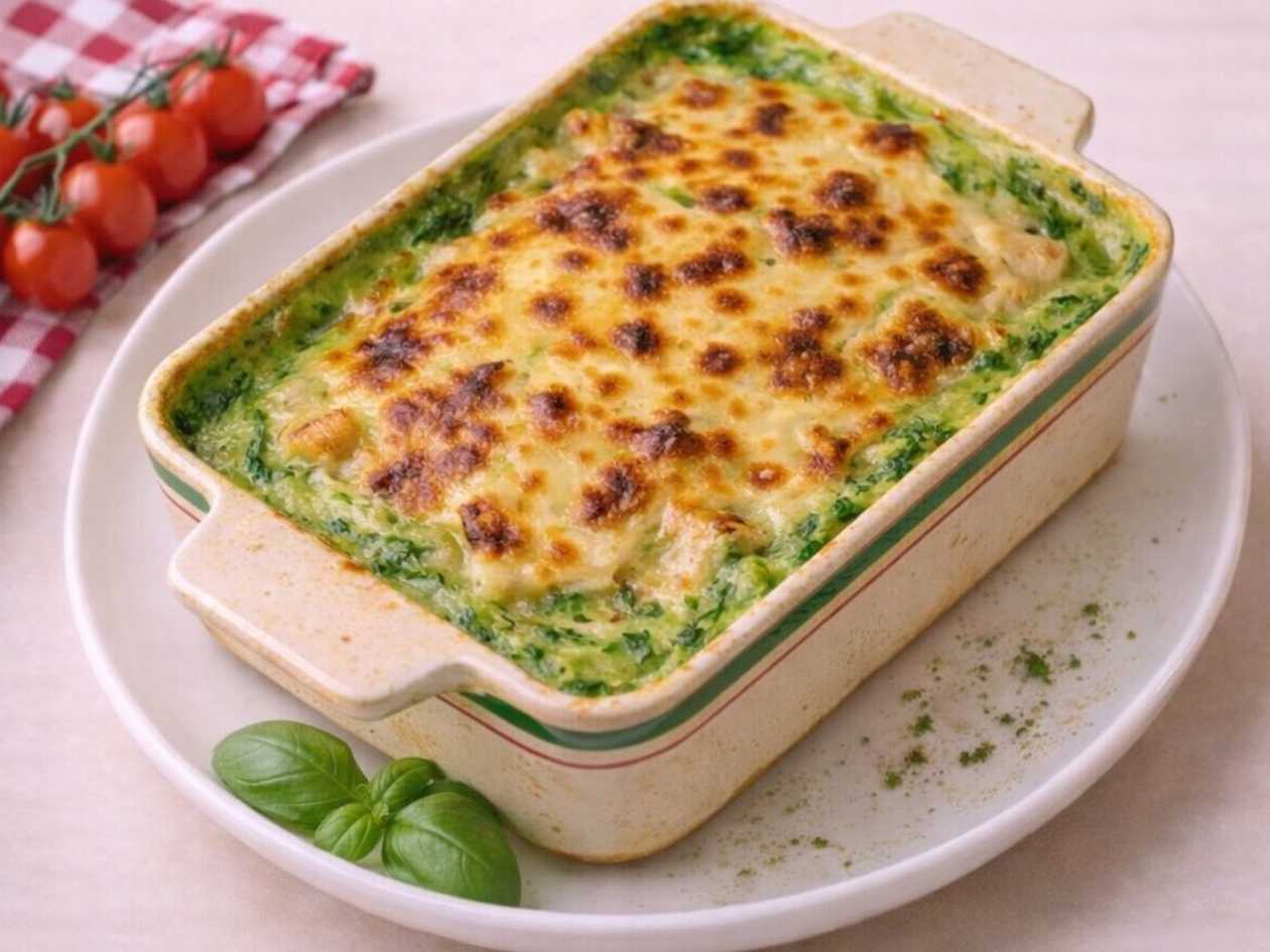 LASAGNE POLLO E SPINACI