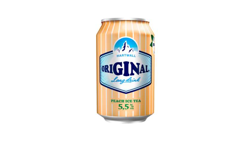 Hartwall Peach 5.5% 0.33L can