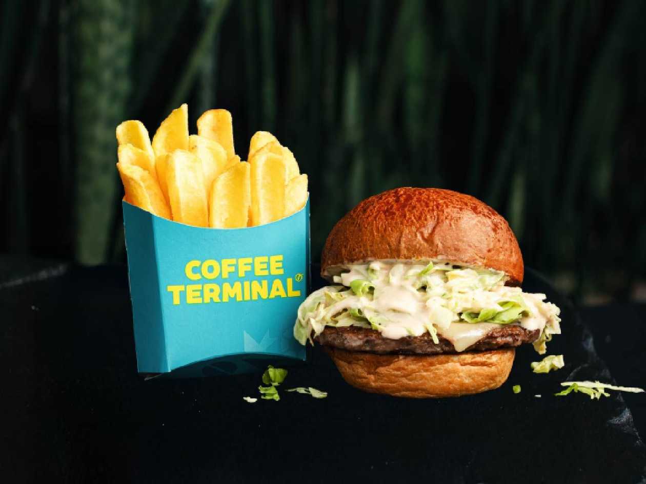 Retro Burger Meal