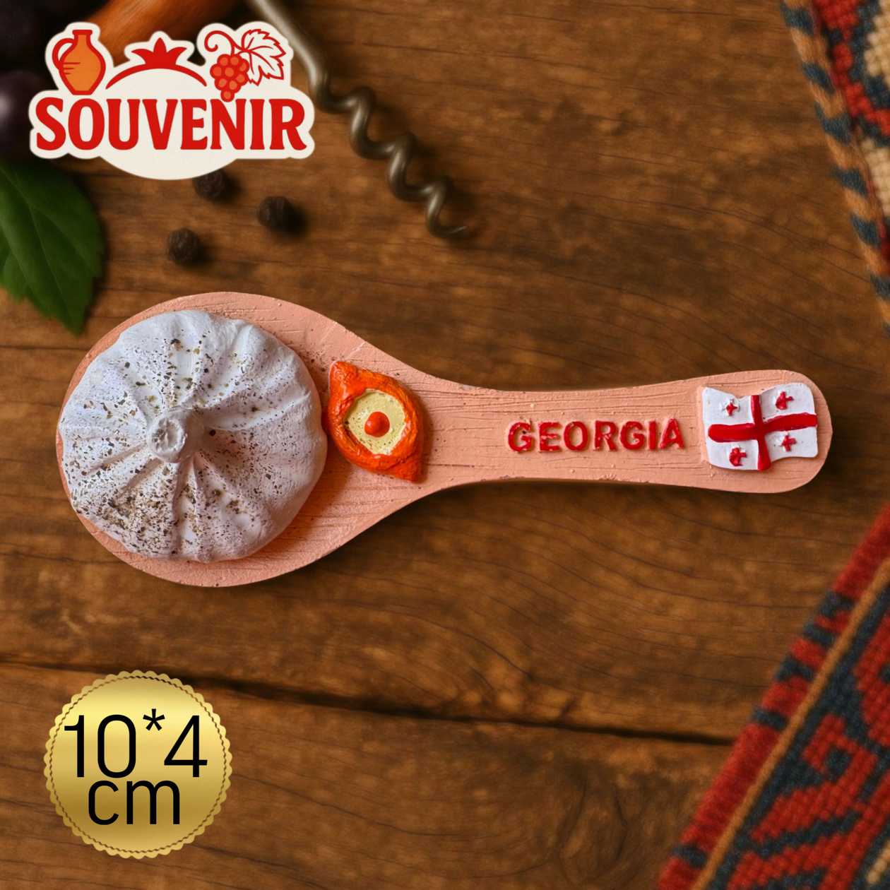 Magnet souvenir Georgia (Khinkali)
