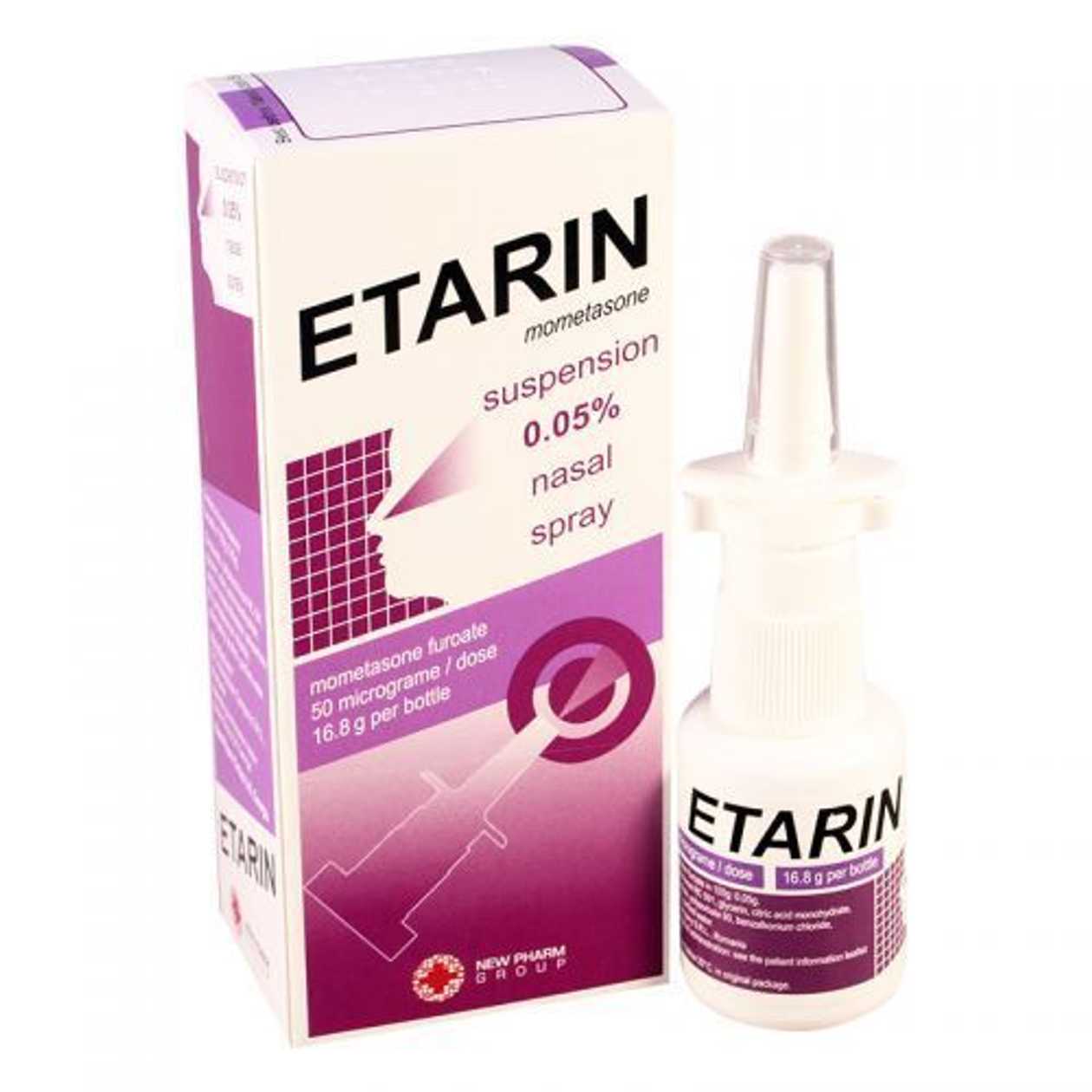 Etarini Nasal Spray 50mcg/1 Dose 16.8g Bottle #1