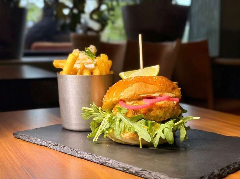 Meniu Burger cu Creveti