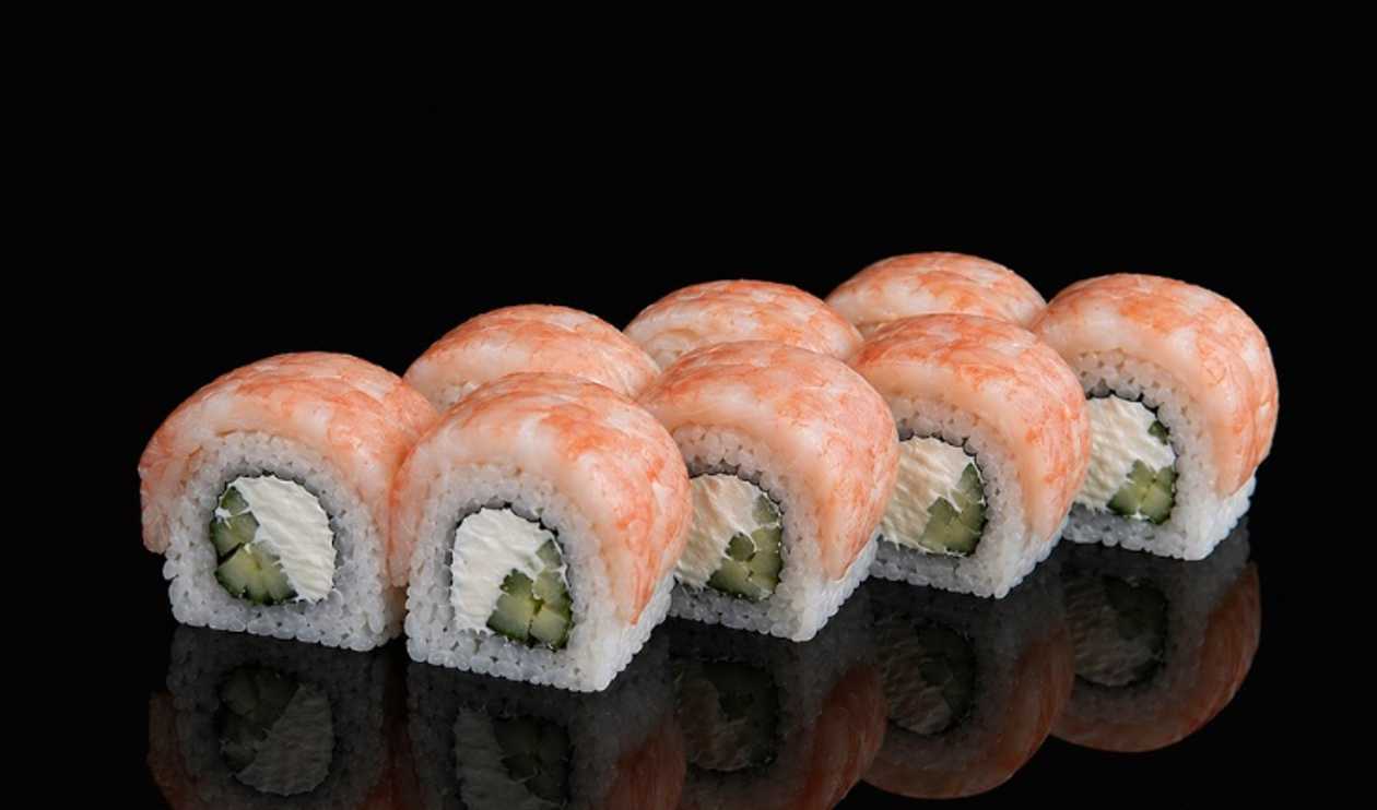Philadelphia Roll with Tiger Shrimp
