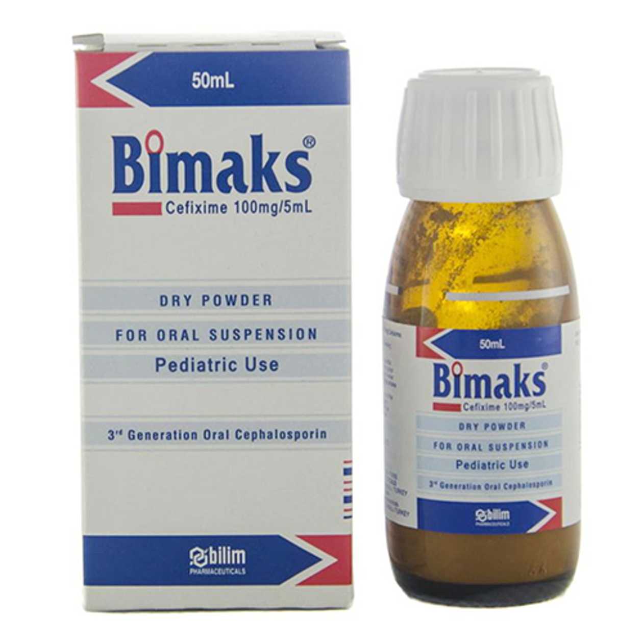 Bimax Powder for Suspension Preparation 100mg/5ml 50ml Bottle #1