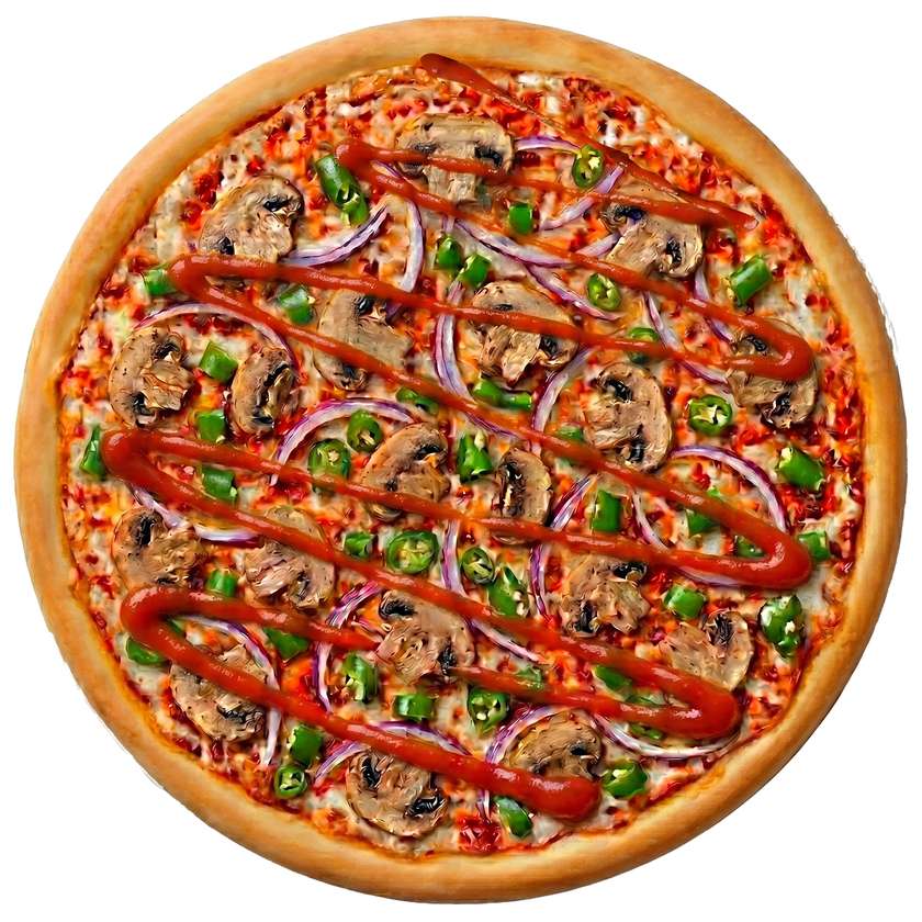 Fiery Veg Pizza