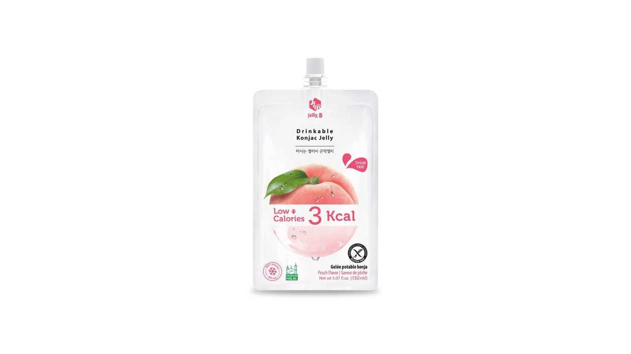 Low Calorie Drinkable Konjac Jelly: peach 0.15L