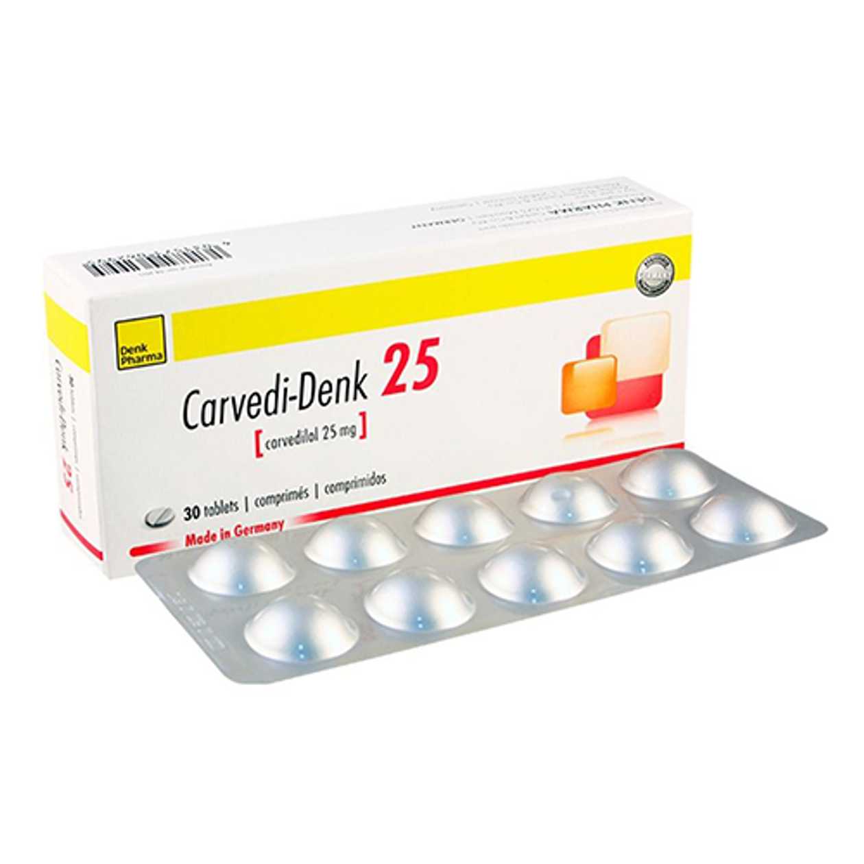 Carvedilol-Denk Tablet 25mg #30