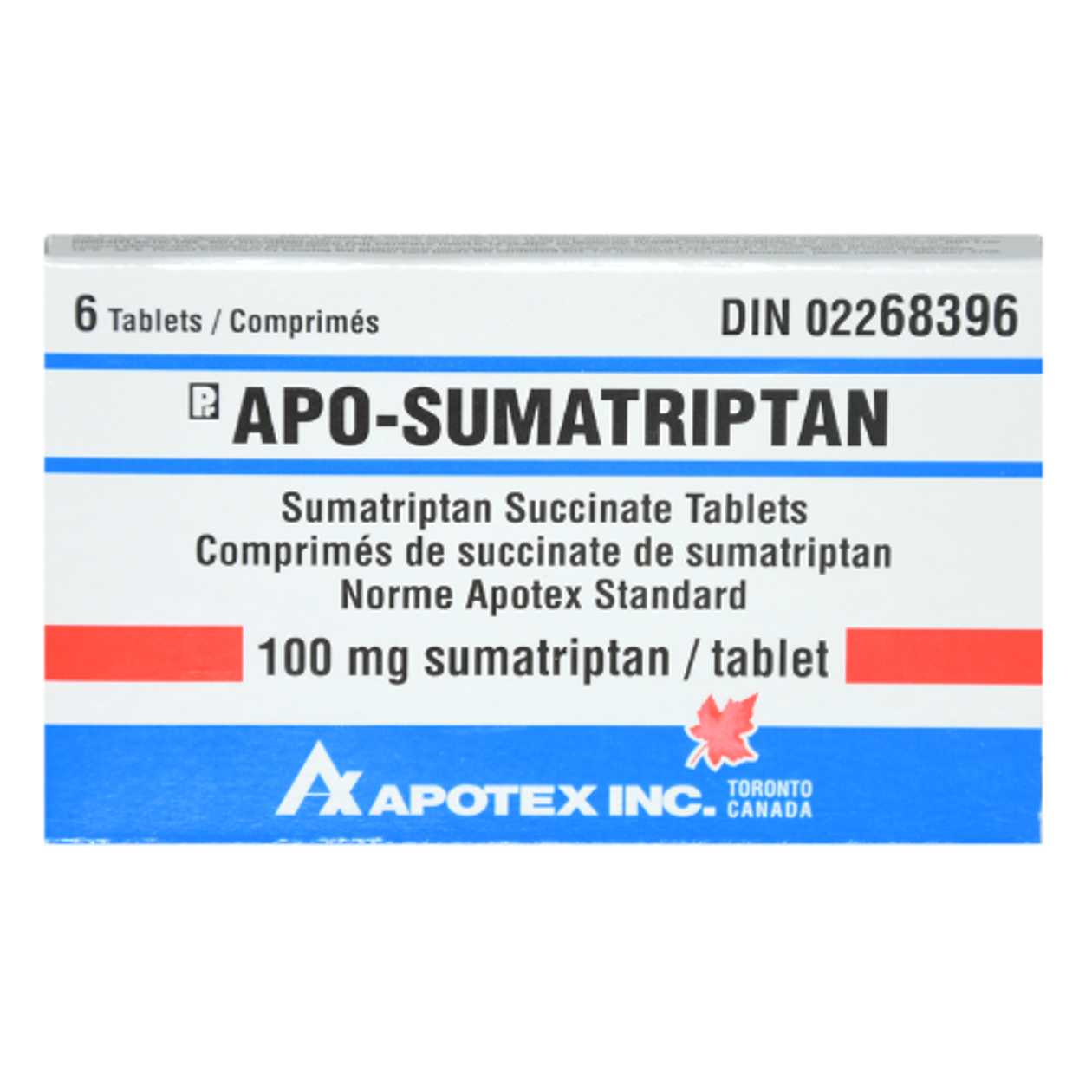 Sumatriptan-APO Tablet 100mg #6