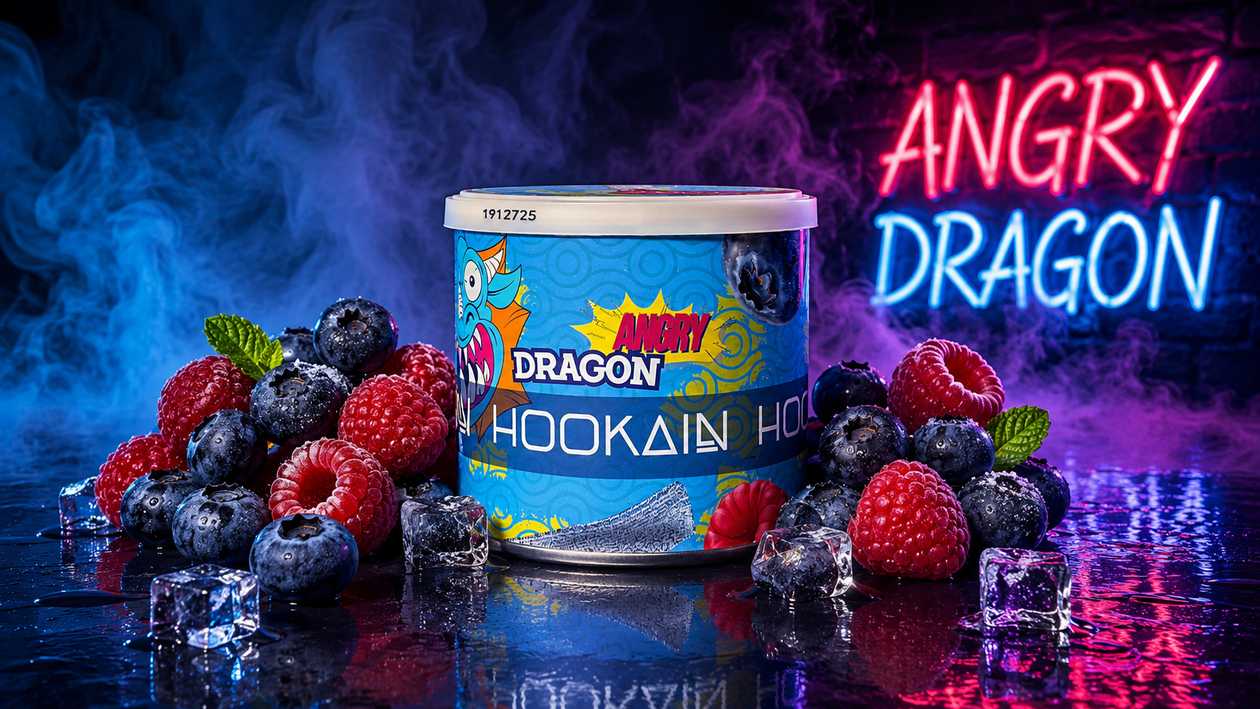Hookain 200qr Angry Dragon (Qaragilə & Moruq)