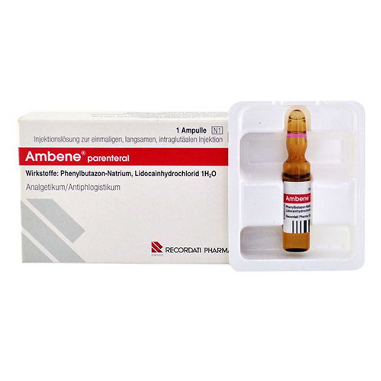 Ambenex Parenteral Injection Solution 200mg/1ml 2ml Ampoule #1