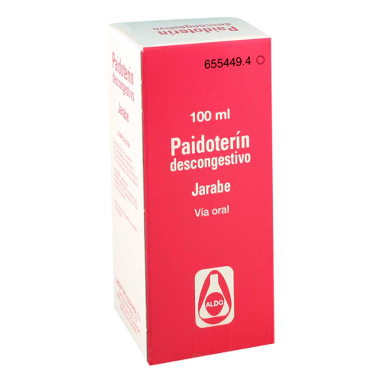 Pidoterrin Decongestant Syrup (5mg+5mg+0.75mg)/5ml 100ml Bottle #1
