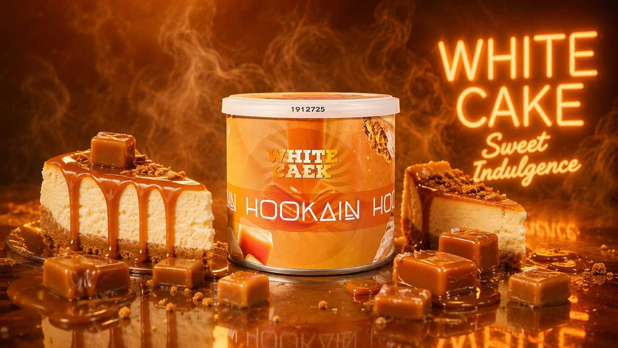 Hookain 200qr White Caek (Çizkeyk & Karamel)