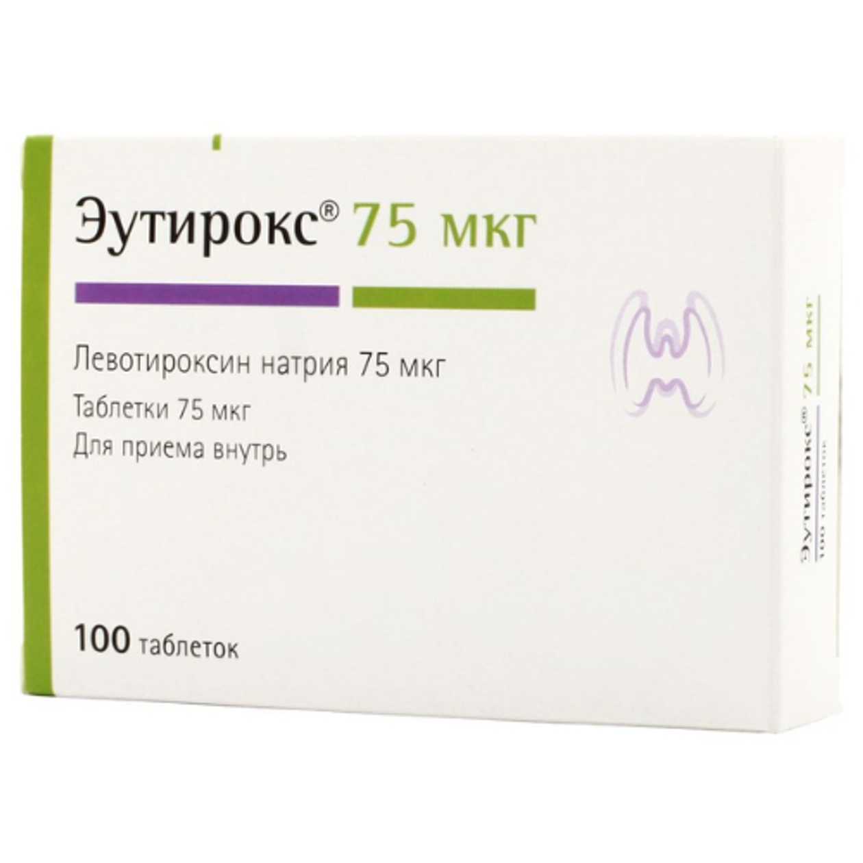 Eutirox Tablet 75 mcg #100