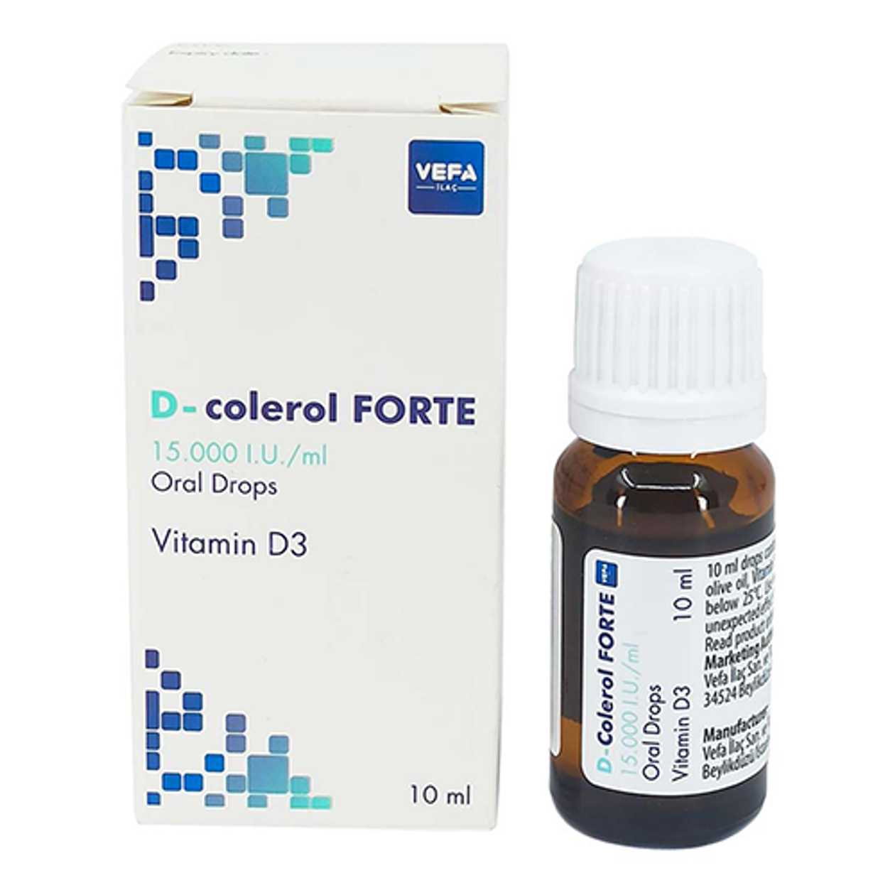 Decolorol Forte Oral Drops 15000 SE/1ml 10ml Bottle #1