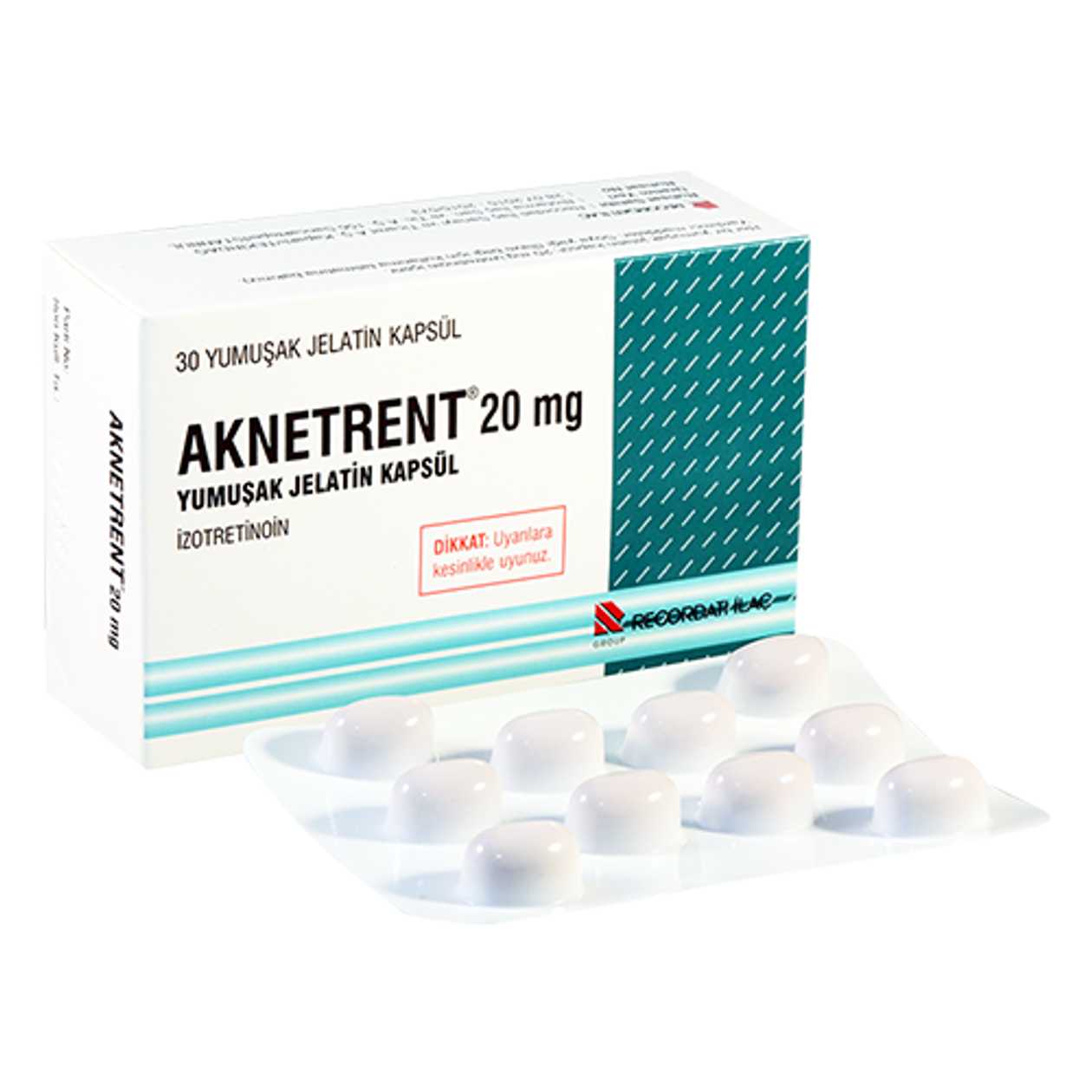 Acnetrent Capsule 20mg /TR/ #30