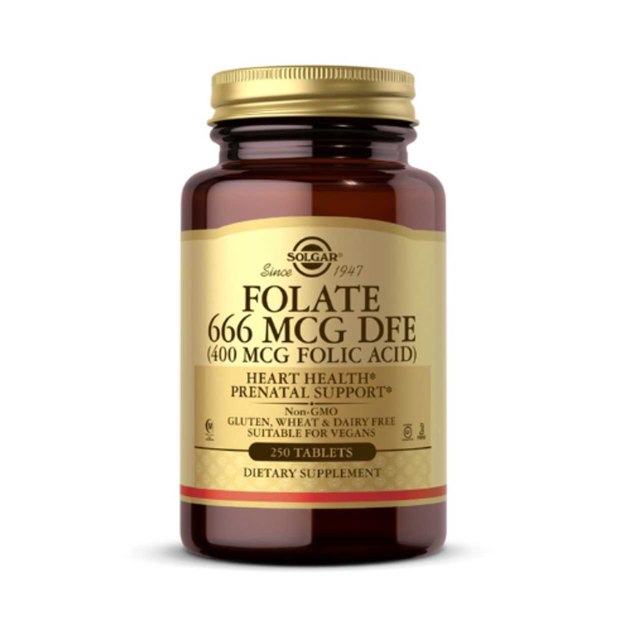 Solgar Folic Acid Tablet 400 mcg #250