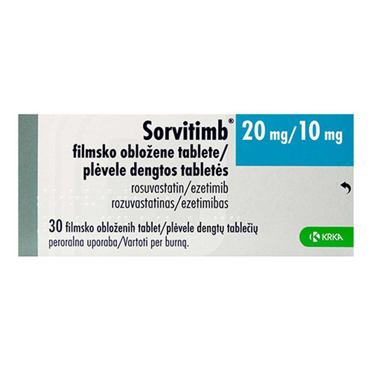 Sorvitimib Tablet 20mg + 10mg #30