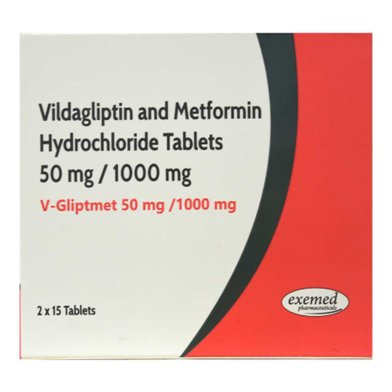 Vi-Glyptmet Tablet 50mg + 1000mg #30