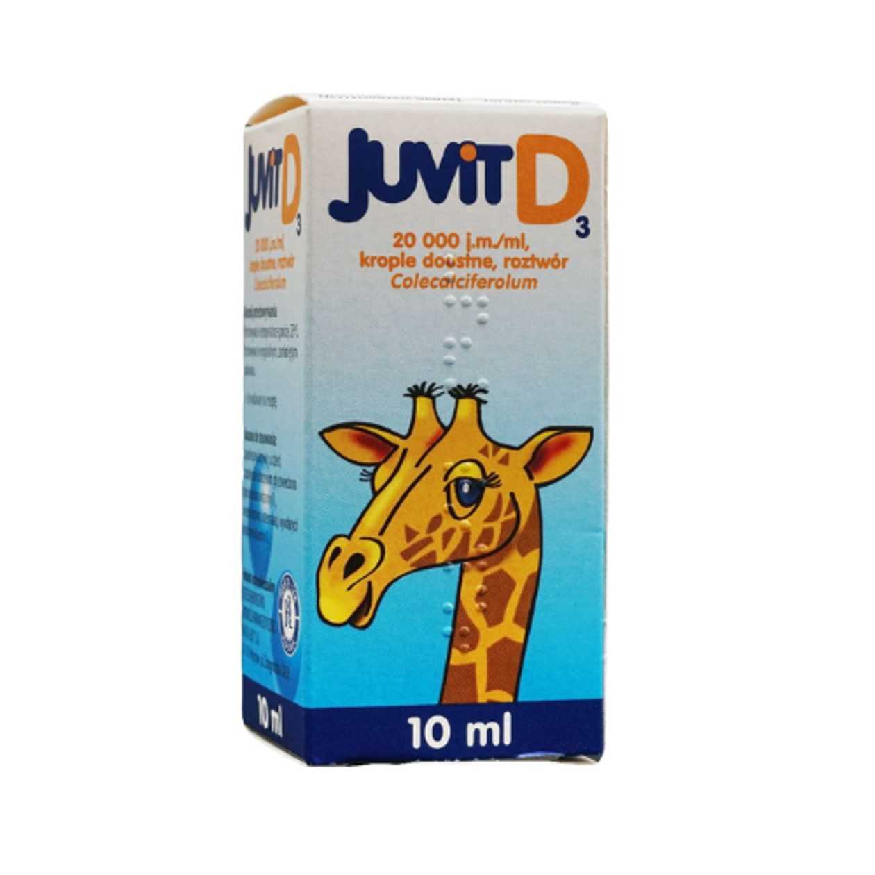 Juvit D3 Drops Oral 20000 IU/1 mL 10 mL Bottle #1