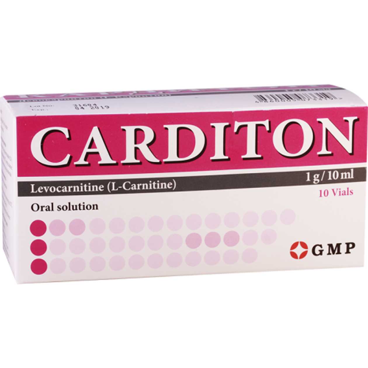 Carditone Oral Solution 100mg/1ml 10ml Bottle #10